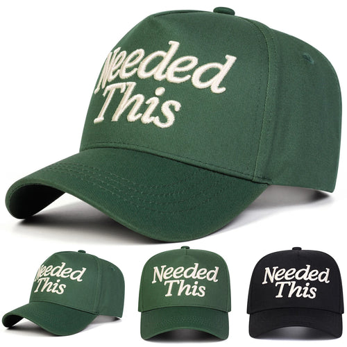 Unisex Letter Embroidery Baseball Caps Spring Autumn