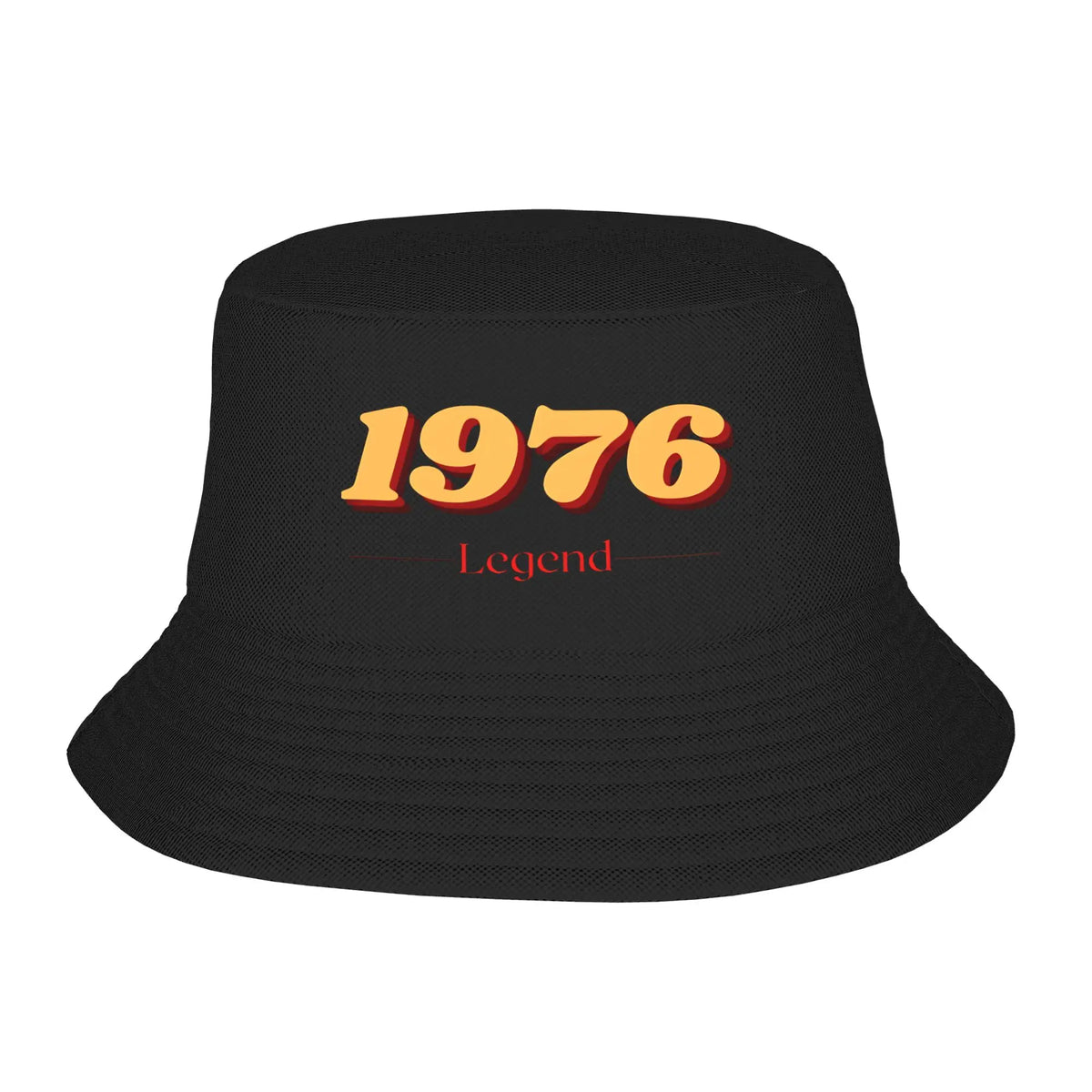Legend Since 1976 Aged 50 Years Old Bucket Hats