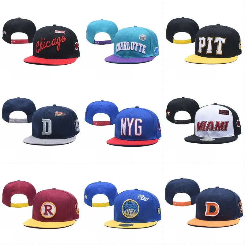 Fashionable Adult Hip-hop Cap Flat-brimmed Cap Basketball Baseball Cap Outdoor Adult Casual Sports Sun Hat