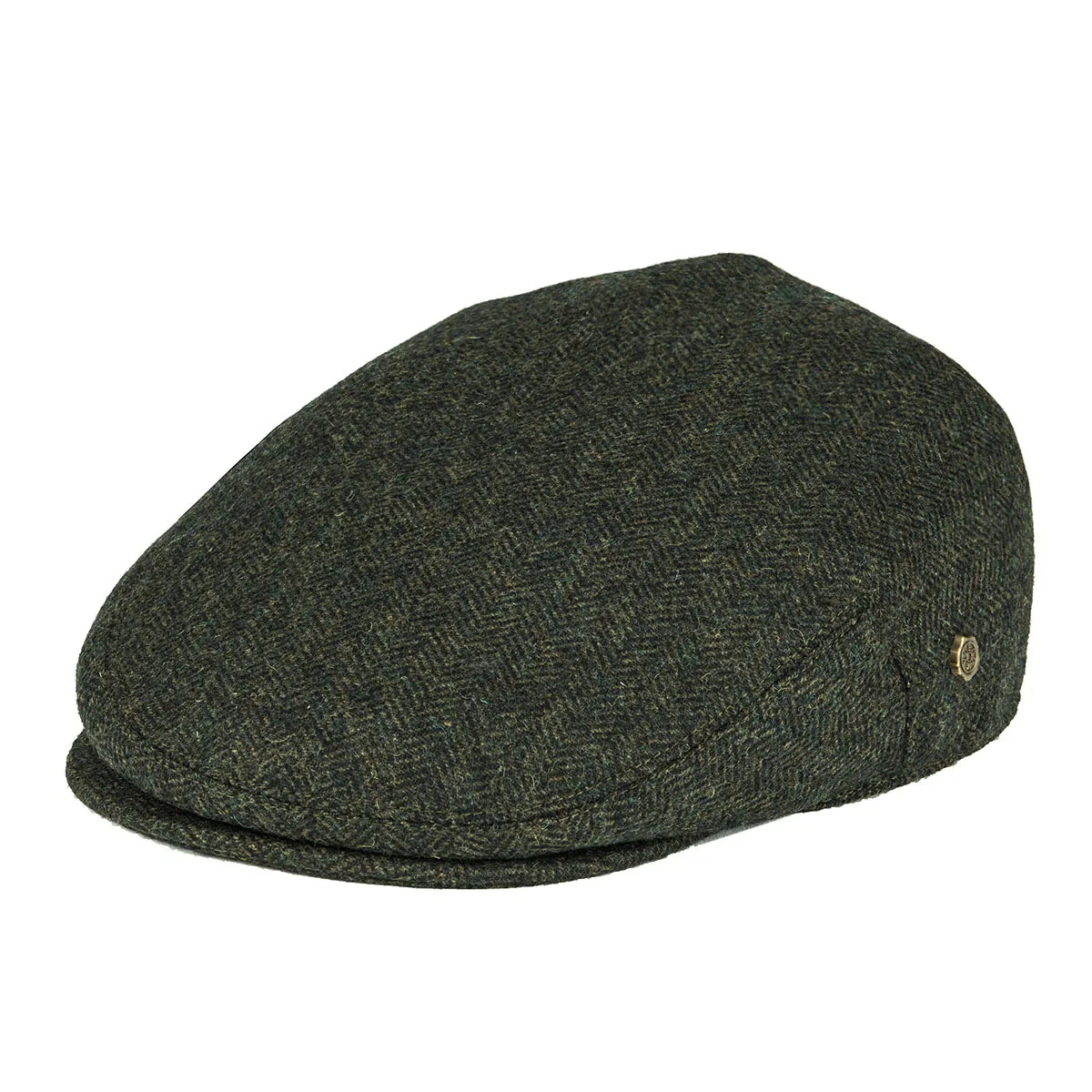 Wool Tweed Herringbone Irish Cap Men Women Beret Outdoor