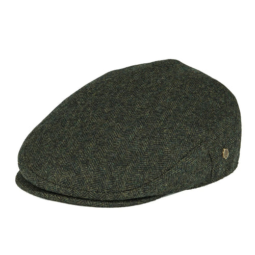 Wool Tweed Herringbone Irish Cap Men Women Beret Outdoor