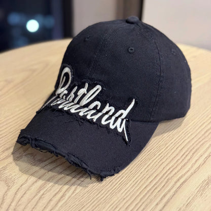 Hip Hop Holes Baseball Hat For Men Women