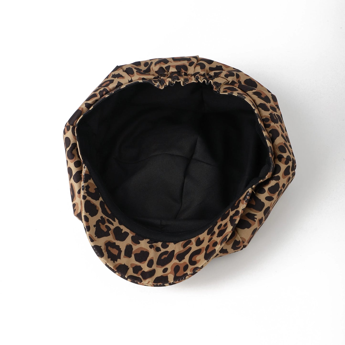 Newsboy Caps Women Leopard Zebra Print Beret Hat