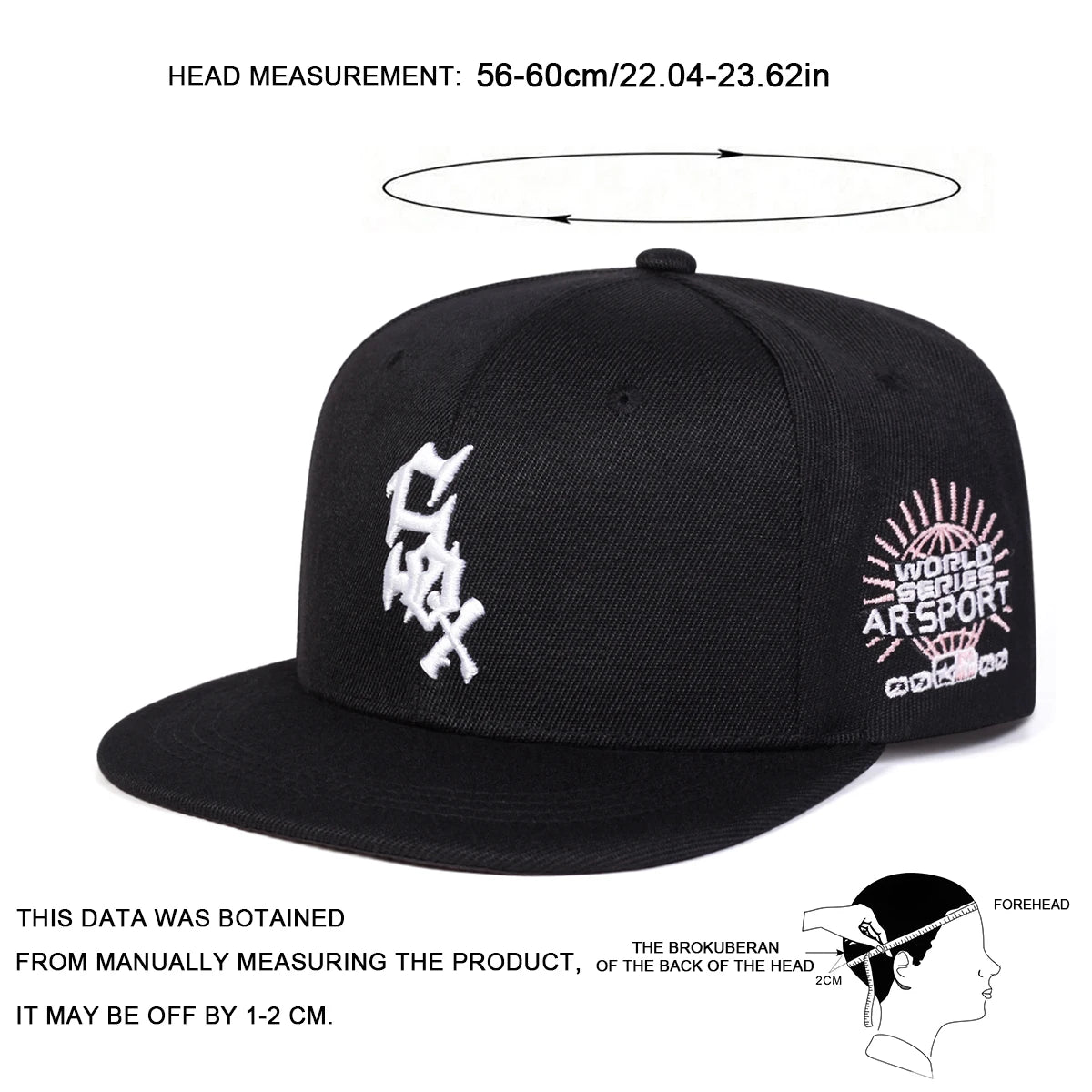 Unisex Sox Letter Embroidery Hip-hop Hats Spring and Autumn Outdoor Sports Cap