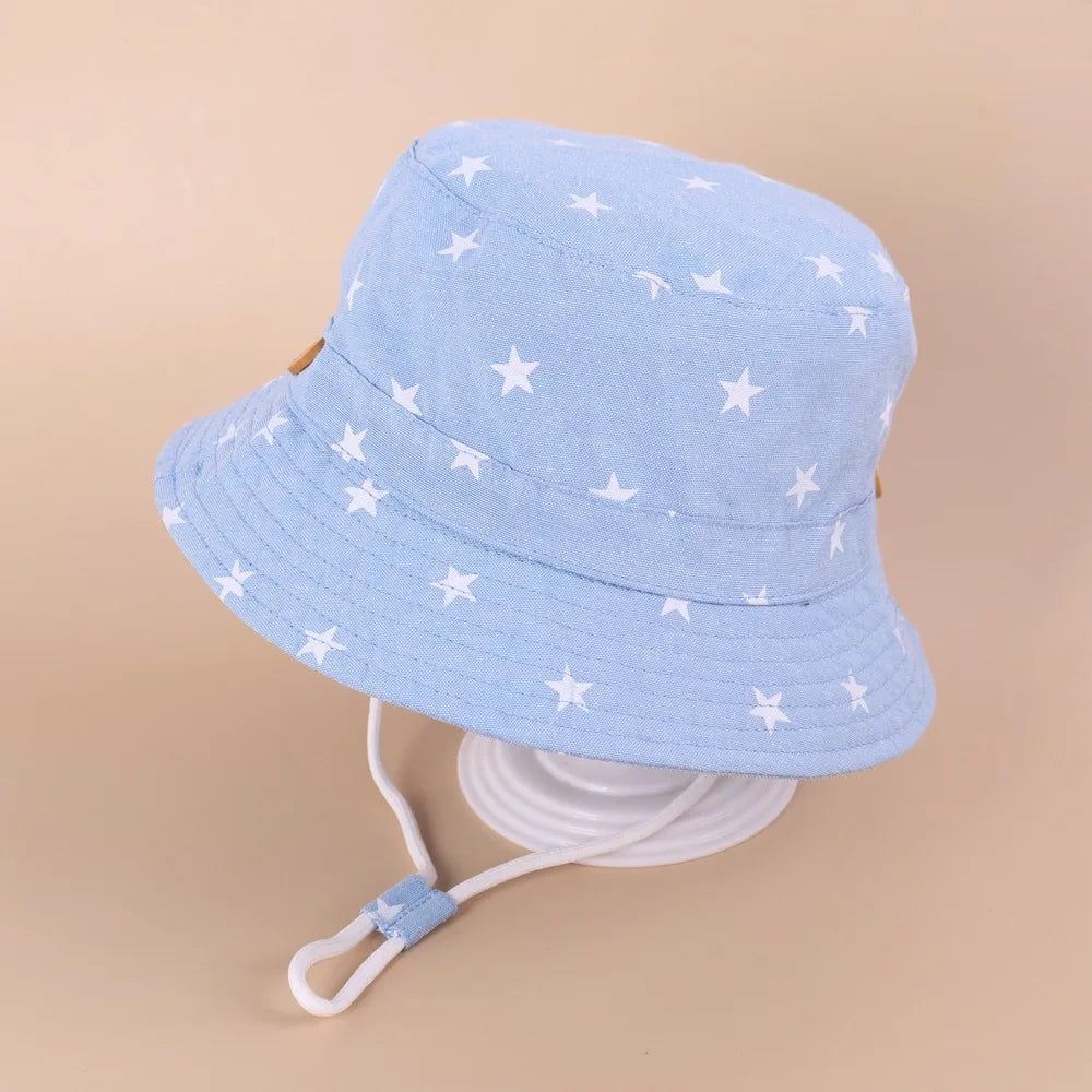 Children Panama Hat Spring Summer Baby Fisherman Hat For Boys Girls Bucket Hats