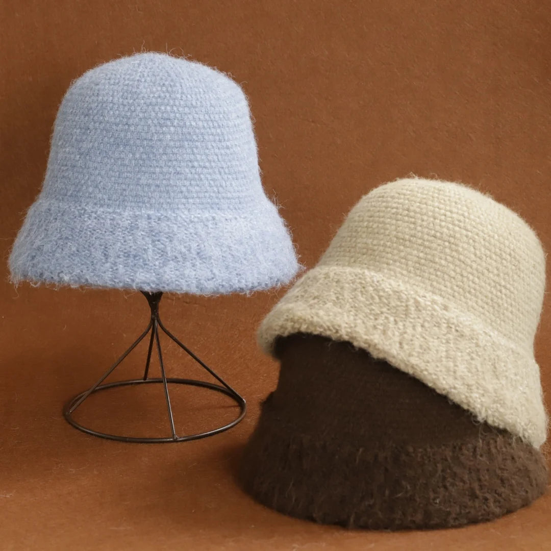 2026 Winter Woolen Warm Bucket Hat