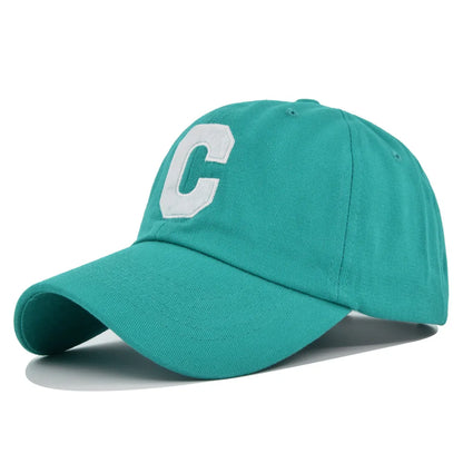 Fashion Baseball Cap Unisex C Letter Summer Sun Hat Women