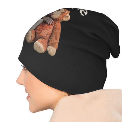 Men Women's Thin Hat Punch Monkey Autumn Spring Warm Cap Street Skullies Beanies Caps