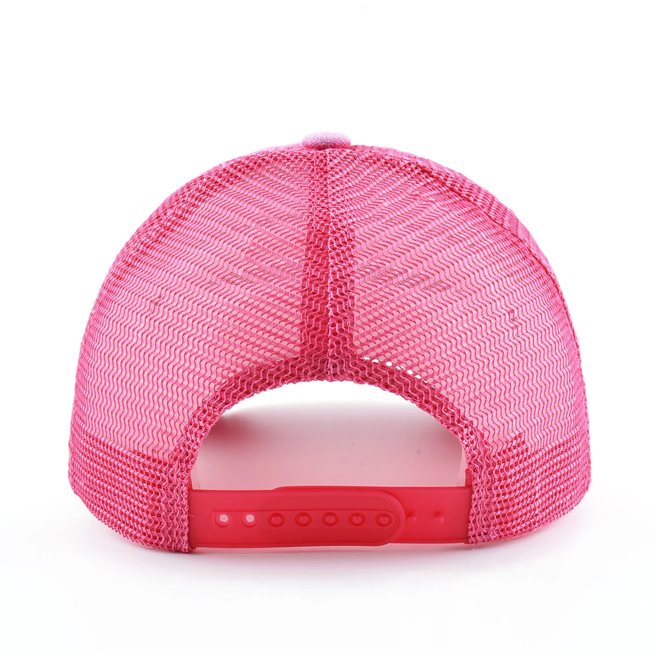 Washed Denim Pink Baseball Cap Women