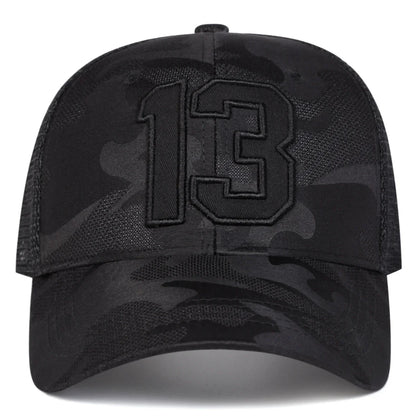 Unisex Letter Embroidery Baseball Net Caps Outdoor Adjustable Casual Hats Sunscreen Hat Sports Cap