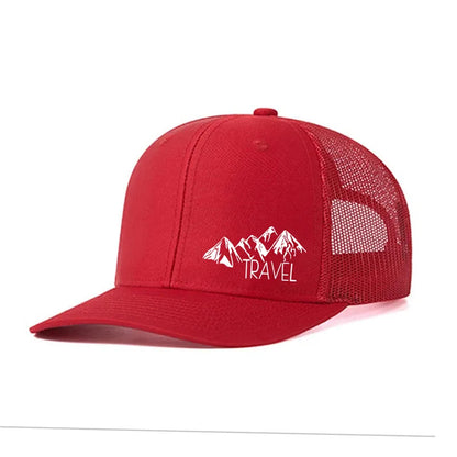 Unisex Summer Printed Hill Baseball Cap for Men Women