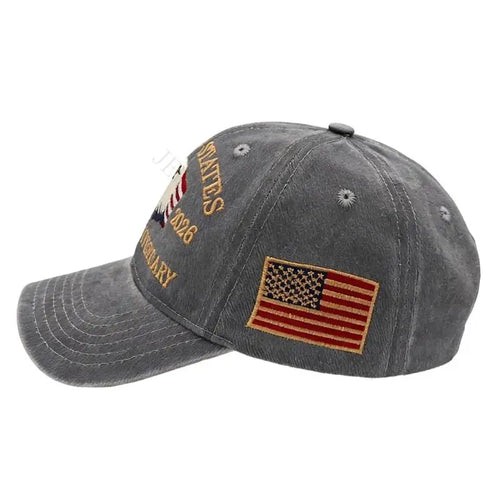 Patriotic Embroidered Baseball Cap