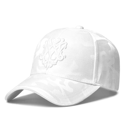 Embroidered Camouflage Seasonal Casual Baseball Cap