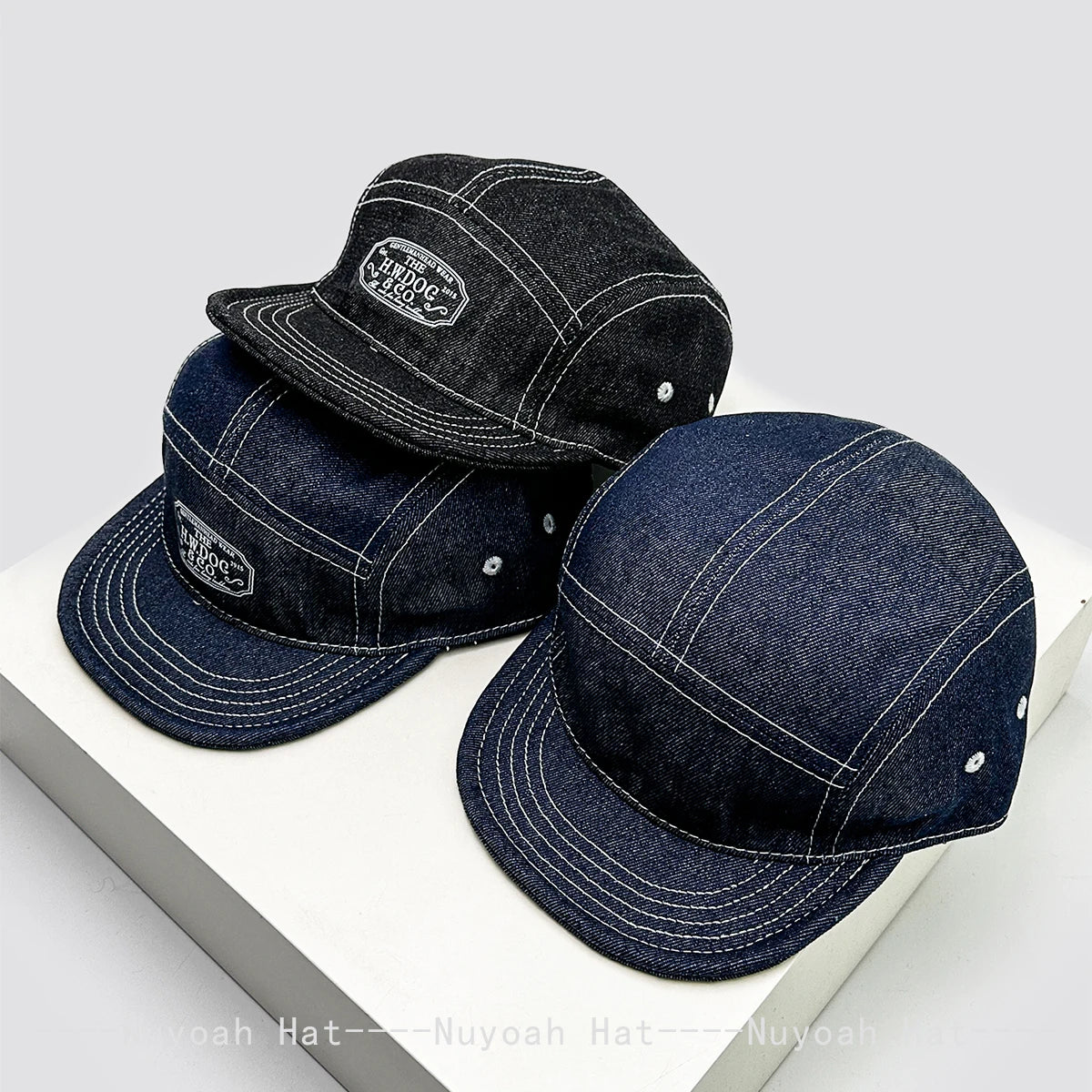New Men Women American Retro Solid Letter Baseball Hats