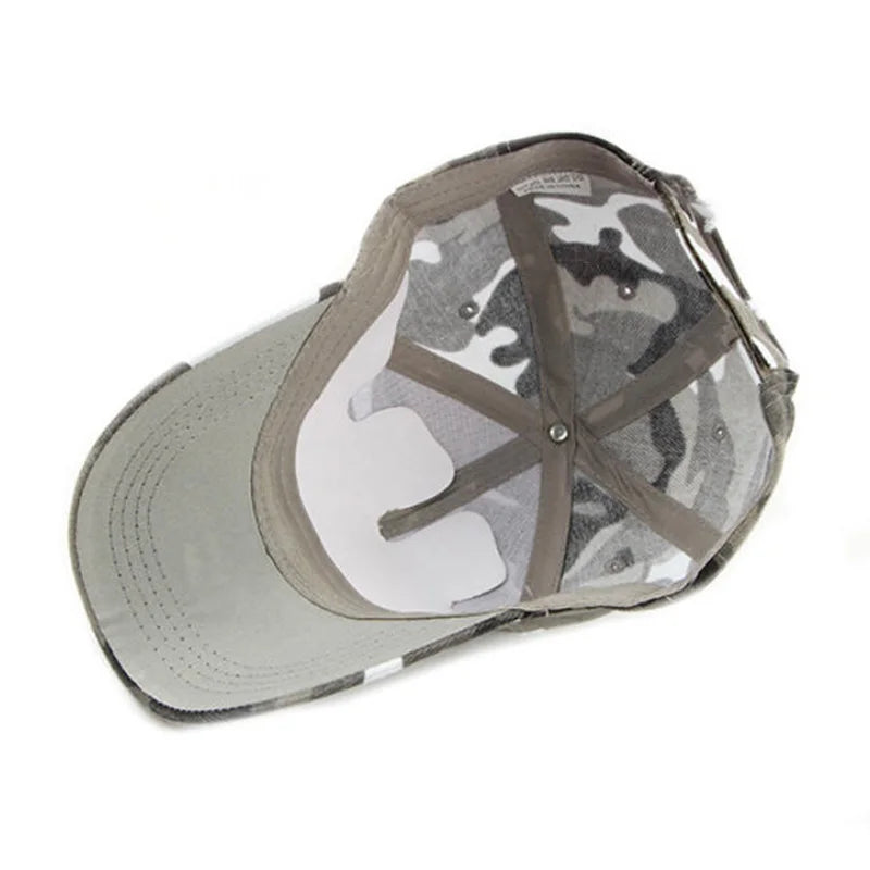 Summer Camouflage Baseball Cap Spring Autumn Travel Outdoor