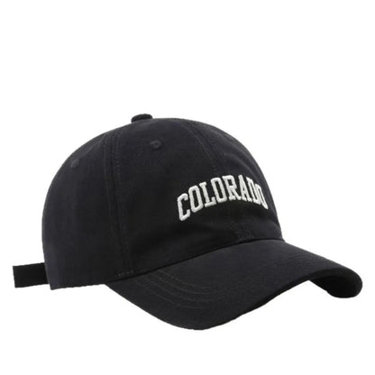 New Embroidered Letter Baseball Hat Sun Protection Adjustable