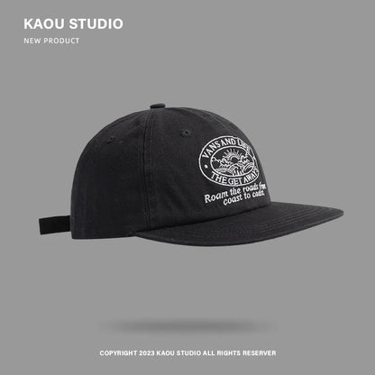 Hip Hop Flat Brim Fashion Brand American Baseball Cap Hip Hop Hat Fashion Soft Top Embroidery Men and Women Baseball Cap