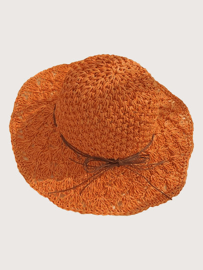 Women’s Summer Wide-Brimmed Foldable Panama Hat