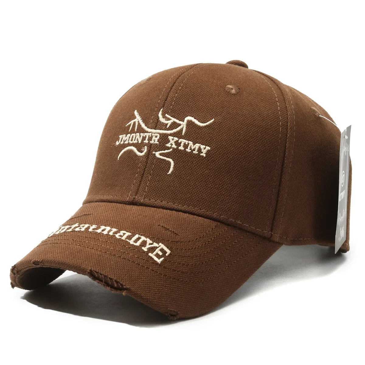 Korean Style Structured Baseball Cap Hard Crown Unisex Summer