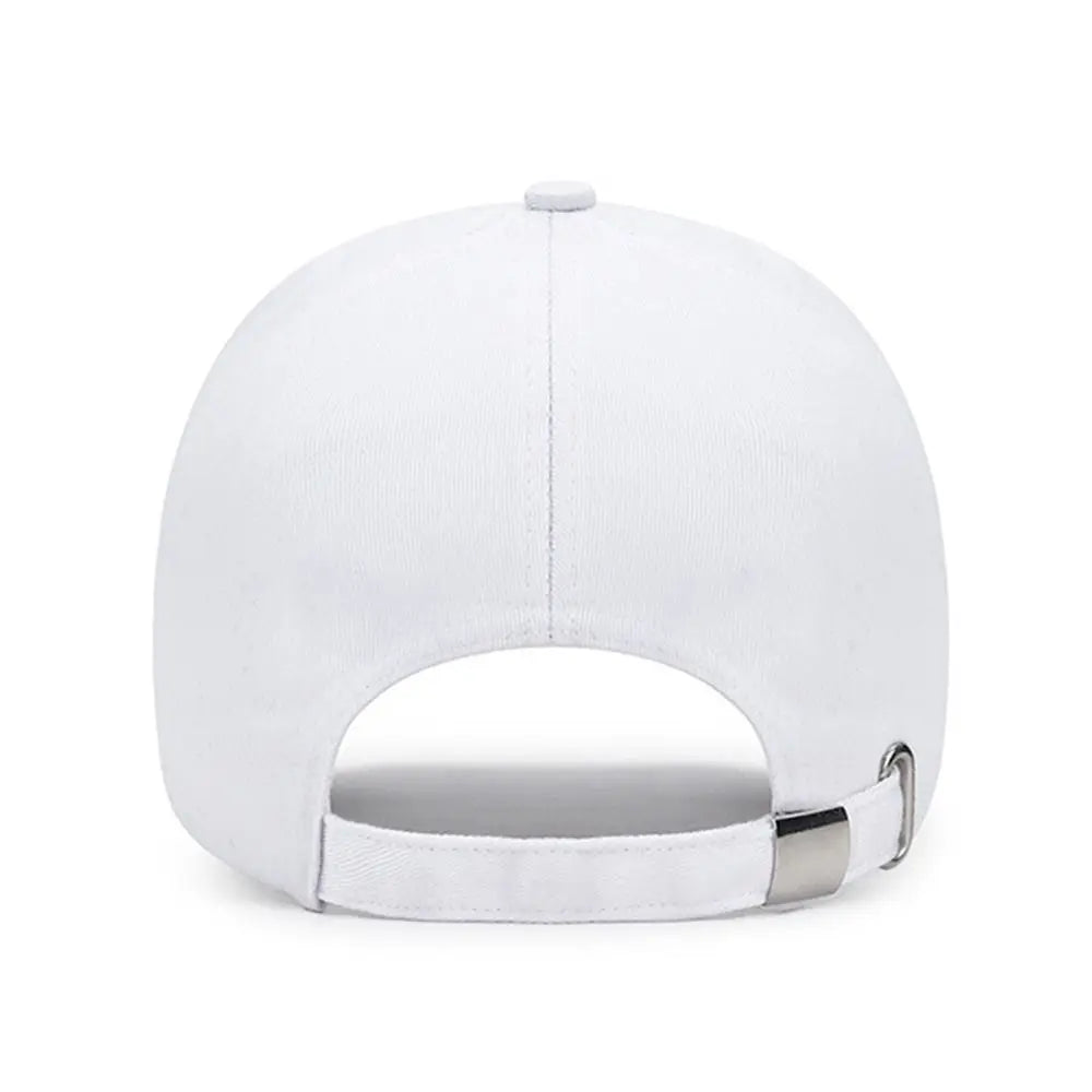 Cotton Breathable Adjustable Sun Hats Cotton Solid Color Sunscreen Hat Sun Cap Men