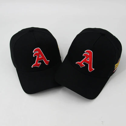 Custom High Quality 5 Panel A Frame Style Cotton Snapback Hat