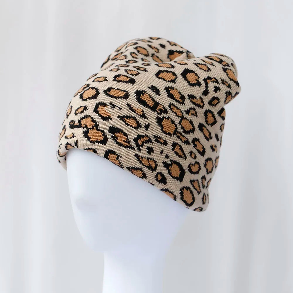 New Cartoon Leopard Beanies Caps Boys Gifts