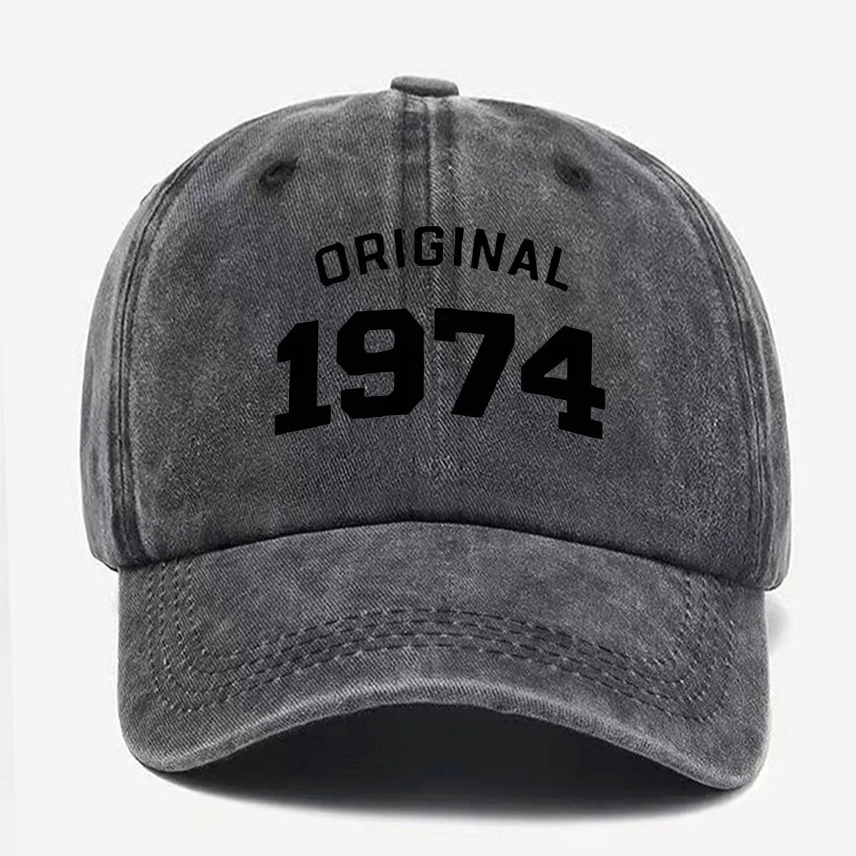 Personalized Cotton Original Born In 1974 Funny Birthday Gift Baseball Cap