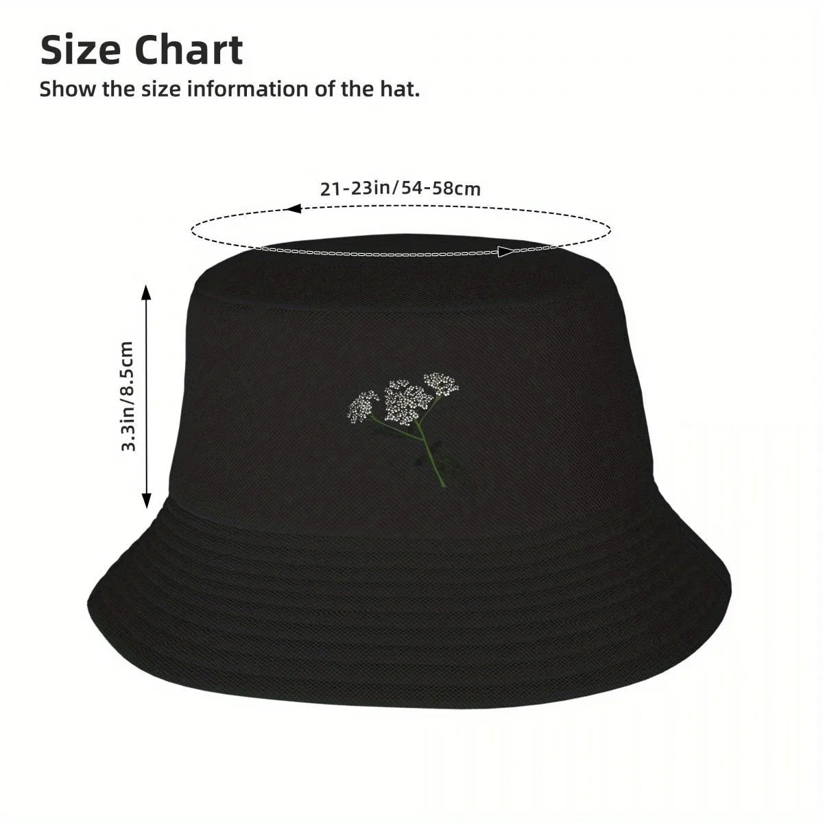 Yarrow Bucket Hat Hat Luxury Cap Female Men's