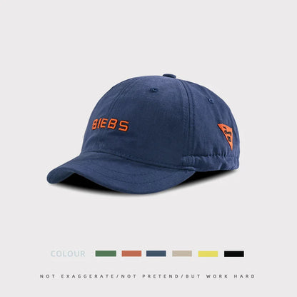 Retro Quick-drying Short Brim Baseball Caps Unisex Summer Outdoor Camping Hat