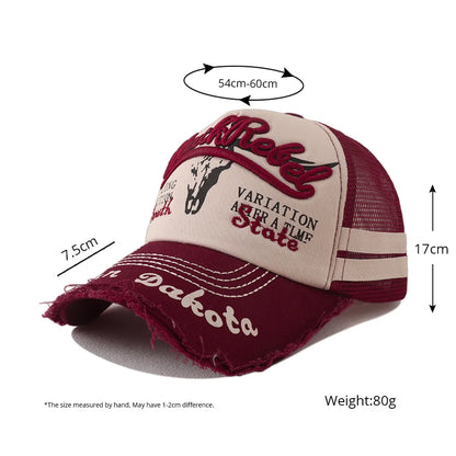 Summer Mesh Baseball Cap Women Men