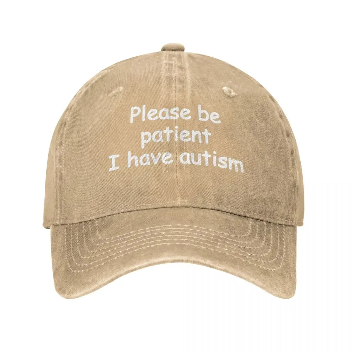 Please Be Patient I Have Autism Unisex Baseball Cap