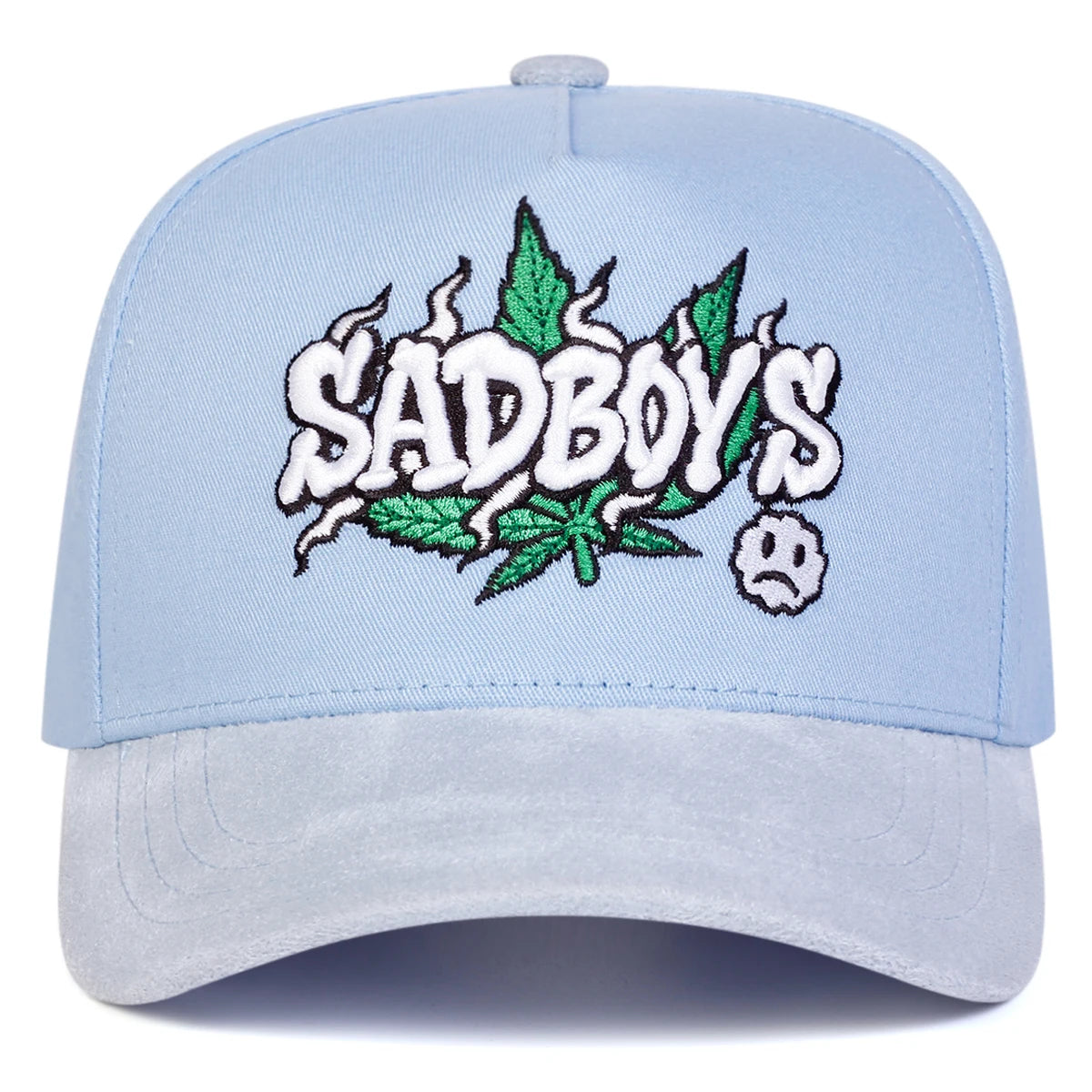 Unisex Sadboys Letter Embroidery Baseball Caps Spring Autumn