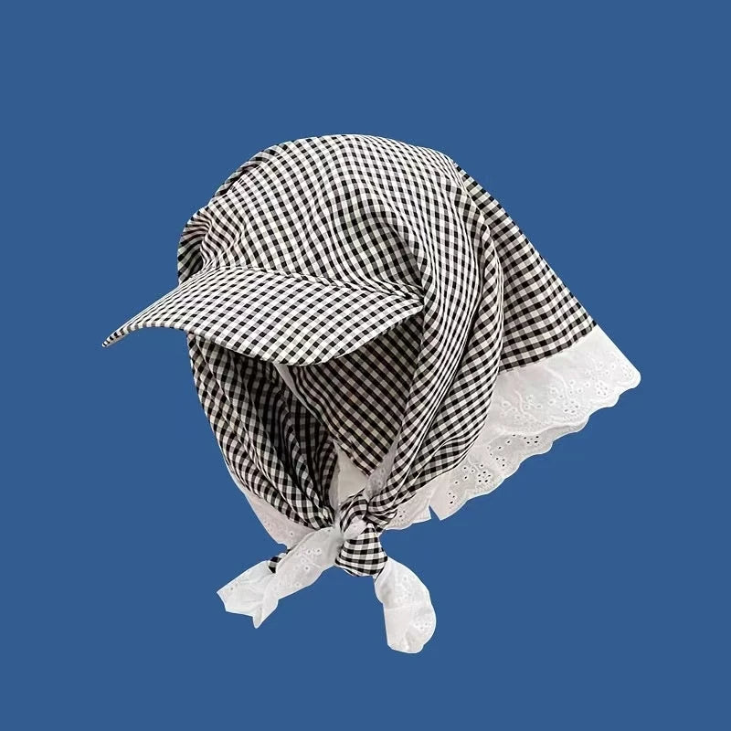 Big Brimmed Baseball Cap 2025 Butterfly Bow Women's Sun Hat