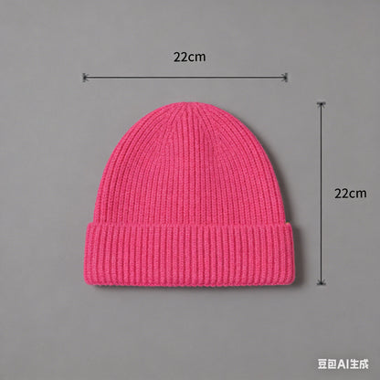 Autumn  Winter Short Warm Melon Hat Men