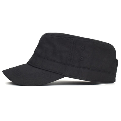 Waxed Canvas Cotton Military Caps Men Waterproof Cadet Army Cap Unique Design