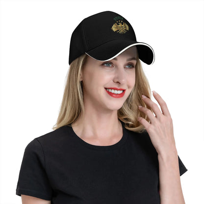 Syria Eagle Syrian Flag Logo Baseball Caps Hip Hop  Sandwich Caps Men Women