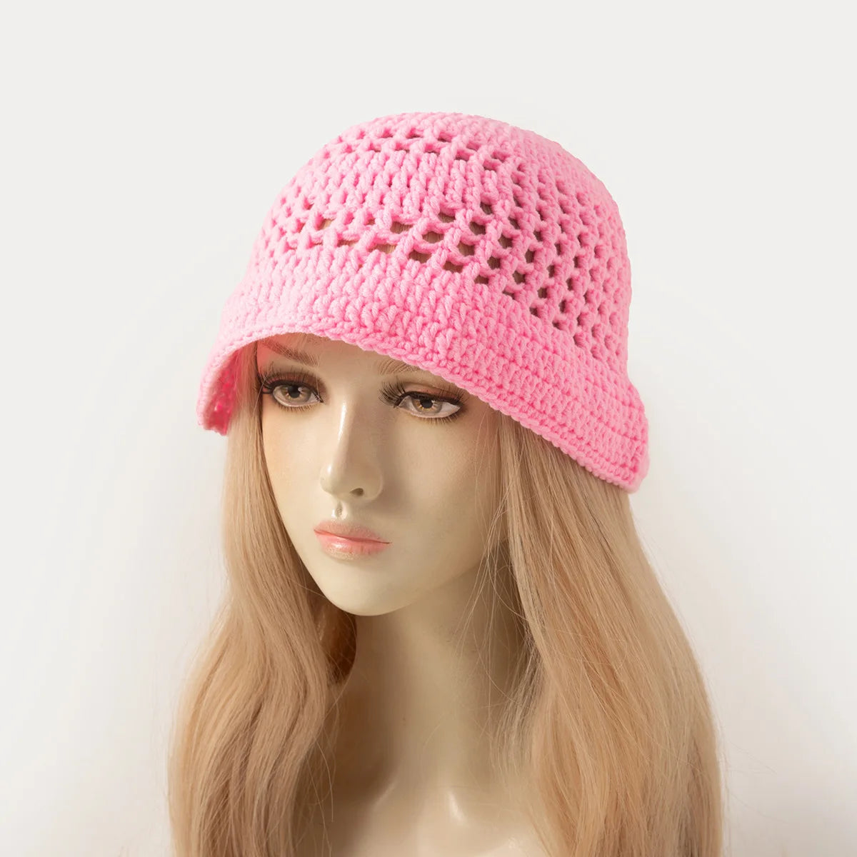 2026 New Fisherman Hat Women's Handmade Crochet Hat