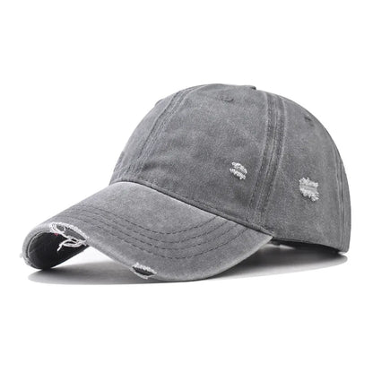 Distressed Baseball Cap Dad Hats For Men Women Vintage