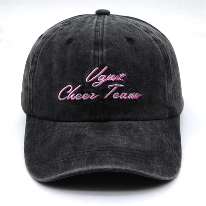 Girl Washed Baseball Cap Hip Hop Vintage Hat