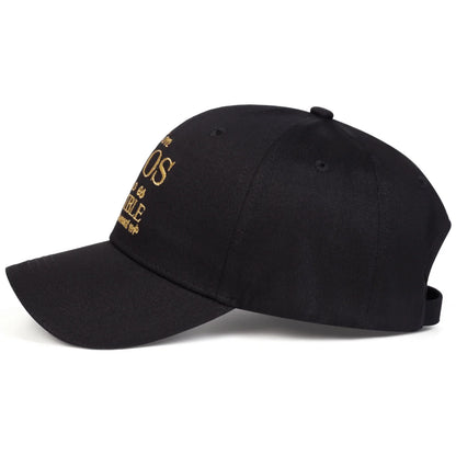 Unisex Dios Letter Embroidery Baseball Caps Spring and Autumn