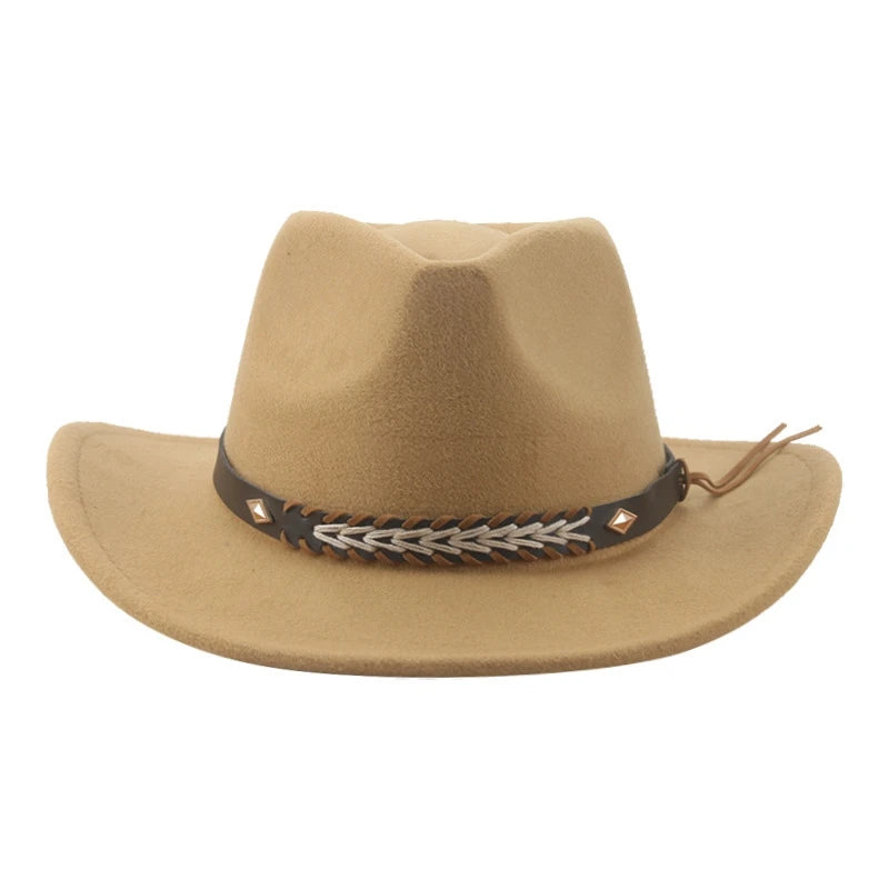 Stylish Wide Brim Straw Hat For Women Men Summer Beach Sun Hat
