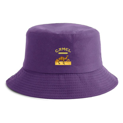 Reversible Camel Desert Print Bucket Hat