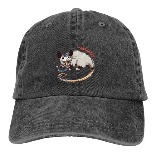Daisy Chain Opossum Possum Yaaaas! Baseball Caps