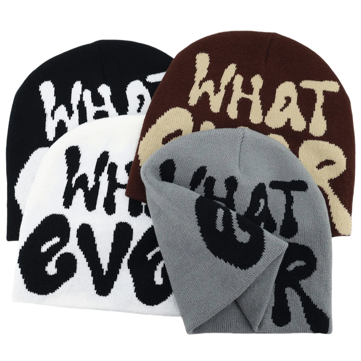 Winter Autumn Warm Beanies Fashion Letter Knit Hat