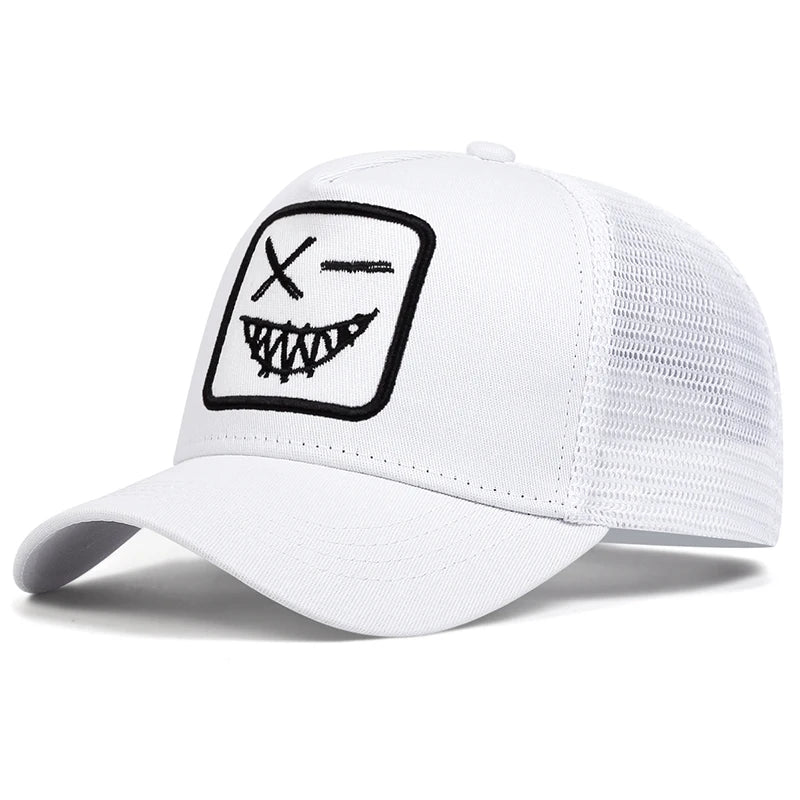 Unisex Casual Baseball Cap Sports SnapBack Golf Hat Cotton Embroidery Hip Hop Hats Summer