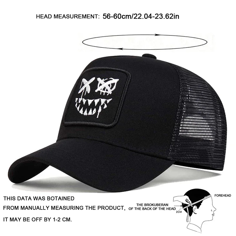 Fashion Summer Breathable Baseball Cap Hip Hop