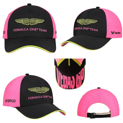 Aston Martin Racing Team Baseball Cap Fernando Alonso Same Style Men