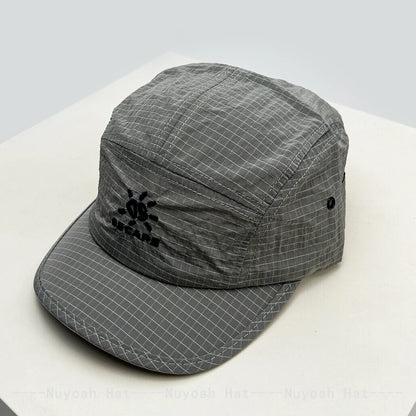 New Men Women Versatile Plaid Fashion Peaked Caps Outdoor