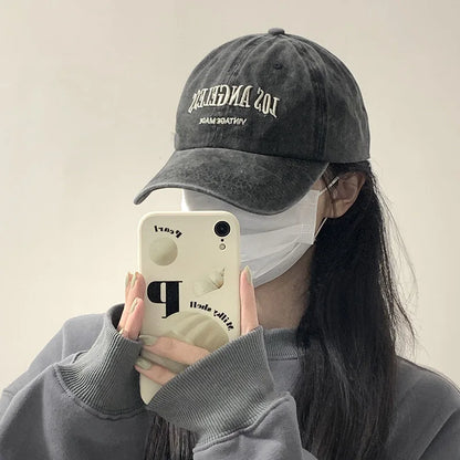 American Wide Brimmed Retro Men's and Women's Baseball Caps