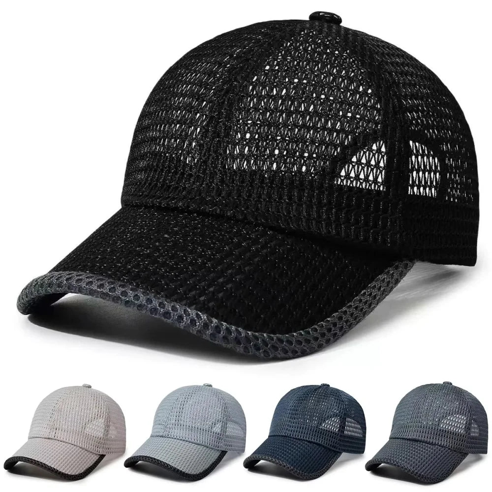 1 Simple Unisex Mesh Breathable Baseball Cap